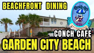 Conch Cafe Oceanfront Restaurant - Voted Best by Vacationers Locals for Seafood Steaks Views