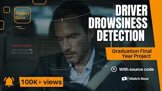 Driver Drowsiness Detection System using OpenCV Graduation final year Project with Source Code