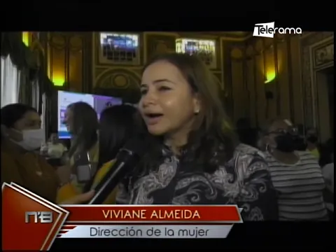 Bisila Bokoko impartió charla a beneficiaros de proyectos municipales