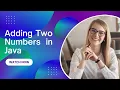 Addition of two numbers in Java Using method Without using method