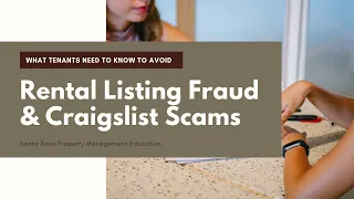What Tenants and Owners need to know to avoid rental fraud including Craigslist scam artists
