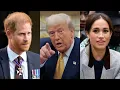 Download Lagu Donald Trump hilariously targets Harry and Meghan in viral clip