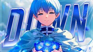 「Nightcore」→ Down (but it hits different) - (Lyrics)