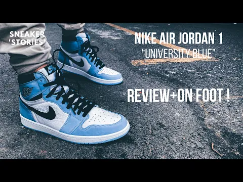 Download MP3 Nike Air Jordan 1 High 'University Blue (Review + On Foot)