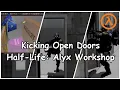 How To Setup an NPC to Kick Open a Door in Half-Life Alyx Workshop Tools