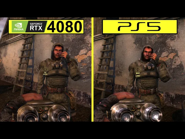 Stalker: Shadow of Chornobyl Remastered vs Original Graphics Comparison | PC RTX 4080 vs PS5