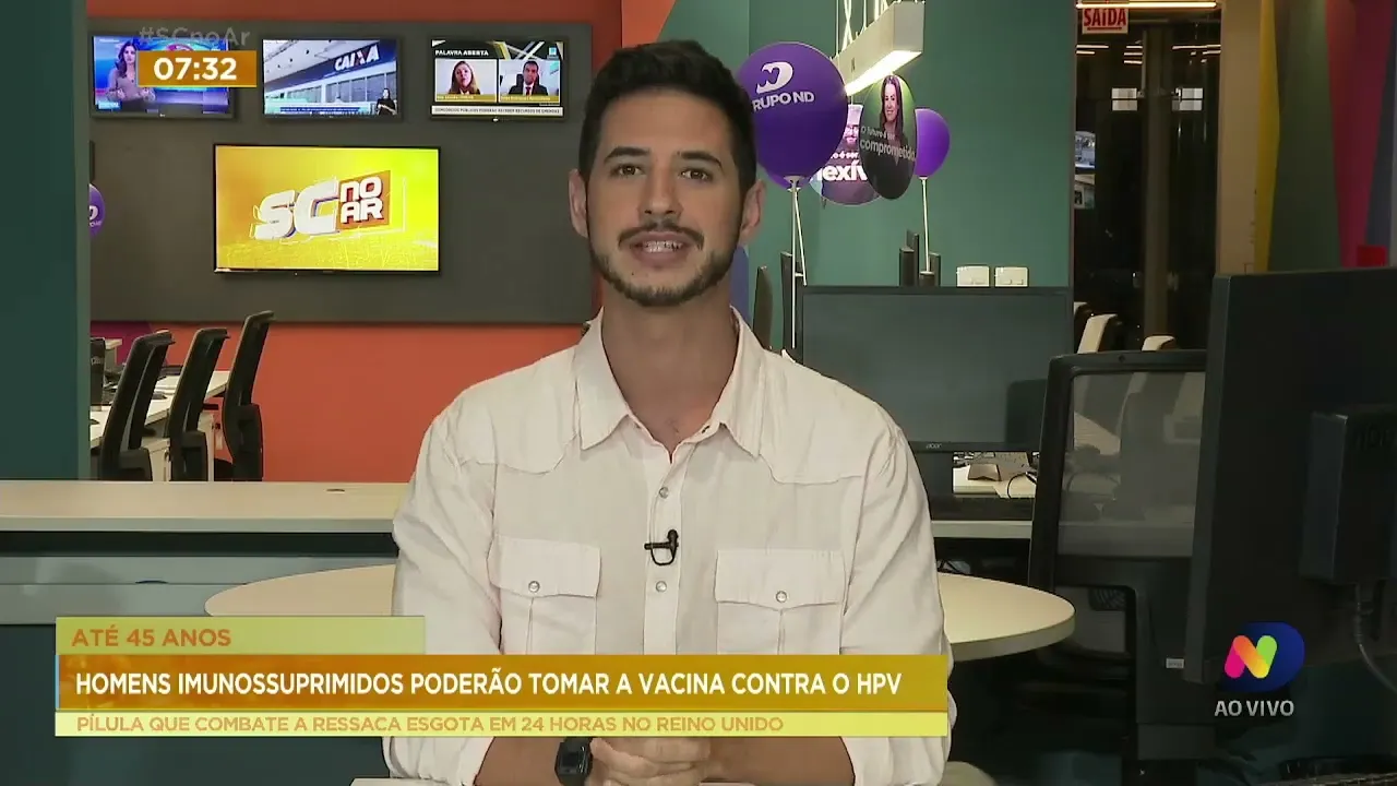 Homens imunossuprimidos poderão tomar a vacina contra o HPV