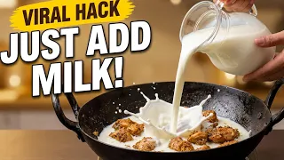 Add milk to Chicken, you will be surprised with the result !!| Creamy Chicken Karahi Recipe