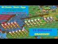 Merge Dragons Infinite 19 Different Dragons All Chests From Dragon Trees