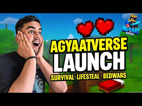 Minecraft server video for AgyaatVerse