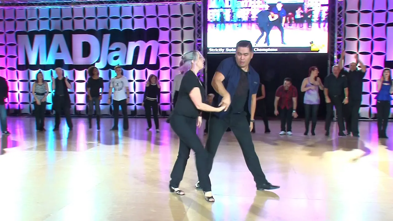 MADjam 2016 Champions Strictly Swing Final   Arjay Centeno & Tara Trafzer