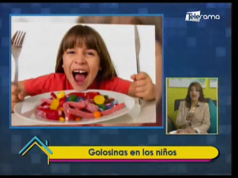Golosinas en los niños 