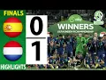 Download Lagu Spain vs Netherlands 0-1 Highlights \u0026 All Goals | Euro U19 FINALS 2025