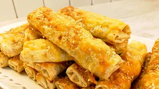 Готовлю СРАЗУ ГОРУ, но всегда МАЛО :) Невероятные ТРУБОЧКИ с чудесной начинкой!