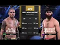 Lagu ALEX PEREIRA VS MAGOMED ANKALAEV|UFC 5