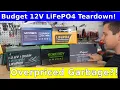 Budget 12V LiFePO4 Battery Showdown Overpriced Garbage