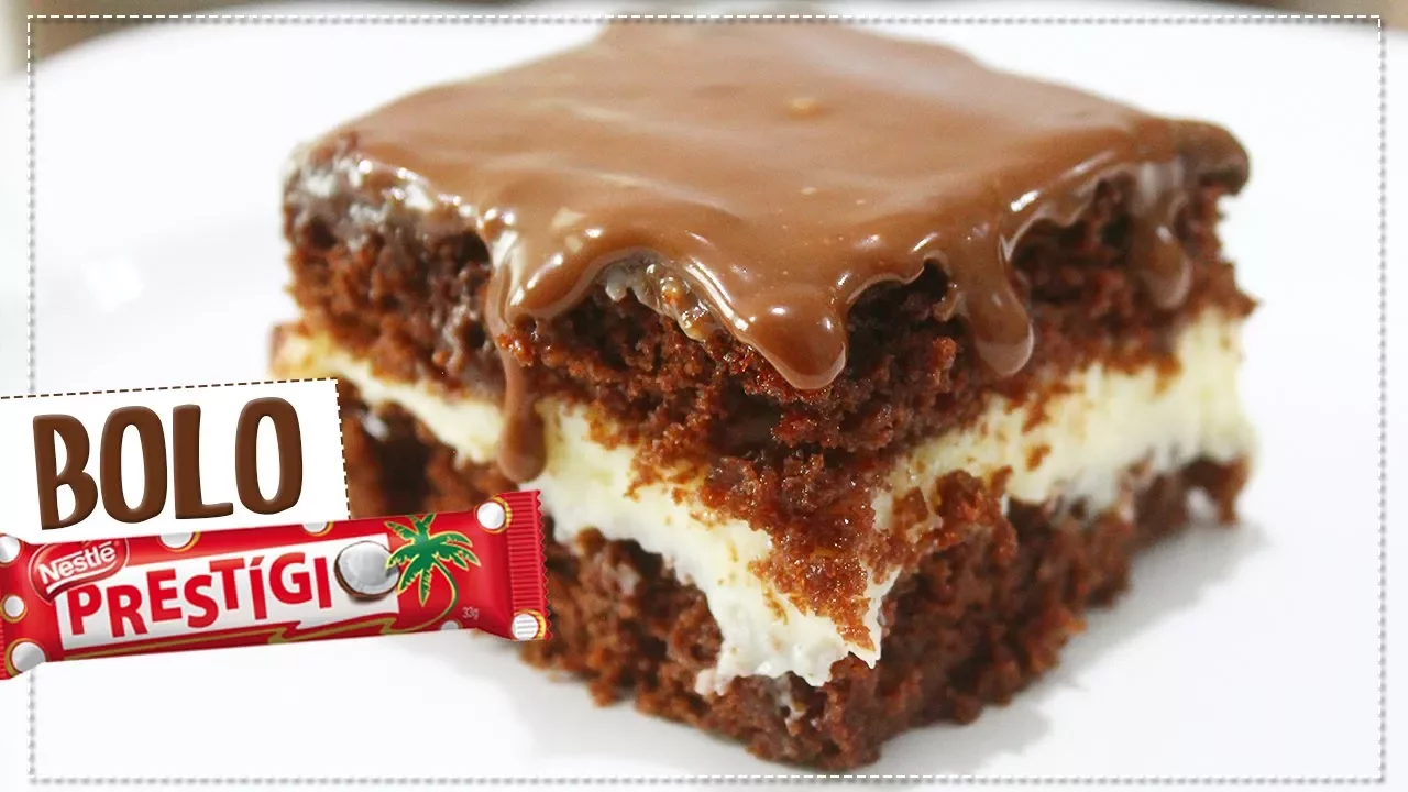 BOLO  DE CHOCOLATE QUE JA SAI DO FORNO RECHEADO SEM LIQUIDIFICADOR SEM BATEDEIRA   MUITO FÁCIL