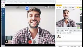 how to make video calls using manycam on whatsapp line hangout and telegram 2024 pranks 