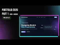 Build AI Inspired Portfolio Website Part 1 Navbar Hero Section Portfolio 2026