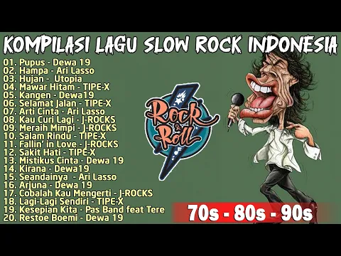 Download MP3 Kompilasi Lagu Slow Rock Indonesia 90an 🎸 Pupus - Dewa 19 🎸 Hampa - Ari Lasso