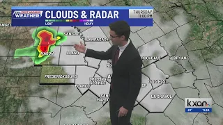 Isolated showers and storms warming up KXAN Weather Forecast Apr 22