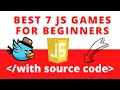 Best 7 javascript games projects examples for beginners with source code 2020