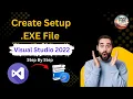 how to create exe file in visual studio 2022