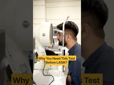 The Most Essential Test Done Before LASIK!