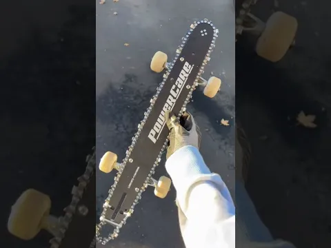 Chainsaw Blade Skateboard ✋