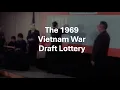 December 1st 1969 - The Televised Vietnam War Draft Lottery