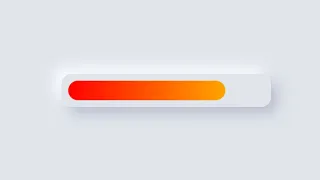 Neumorphism Progress Bar with HTML and CSS Step-by-Step Tutorial