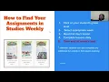 How to Access Studies Weekly with Ms Watson