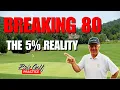 What It Actually Takes To Break 80 in Golf The 5 Reality