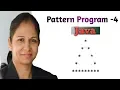 Java Pattern Programs - How To Print Stars in Hollow Equilateral Triangle Shape
