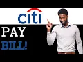 How To Pay Your Citi Credit Card Bill Online 2025