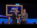 Final Jeopardy 2023 James Holzhauer is the winner of the 2023 Masters
