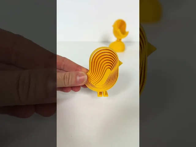 Baby Chick and Easter Egg Layered Fidgets video thumbnail