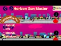 Horizon Gun Master Unity Game Source Code