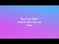 Monica - U Should've Known Better (Lyrics)