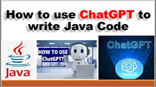 How to write Java Code using ChatGPT