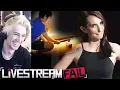 xQc Reacts to Funny Clips From Reddit Live Stream Fails with Chat
