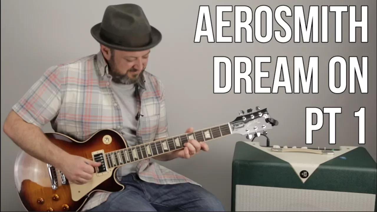 How to Play "Dream On" by Aerosmith on Guitar - Guitar Lesson Part 1