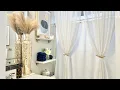 BATHROOM DECORATING IDEAS - BUDGET FRIENDLY MODERN GLAM