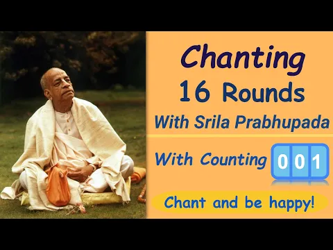 Download MP3 Srila Prabhupada Chanting Hare Krishna Mahamantra 16 rounds (1 round- 7:25 m)