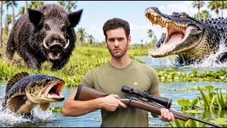 7 Days in Florida - Hunting Gators, Hogs & Snakeheads!