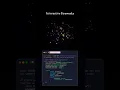 Letter firework animation