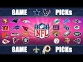 NFL Picks Predicting EVERY GAME Week 5