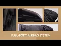 Latitude Run Faux Leather Reclining Heated Full Body Massage Chair - Ad