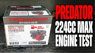 6 6HP 224CC Predator Max - Unbox Startup