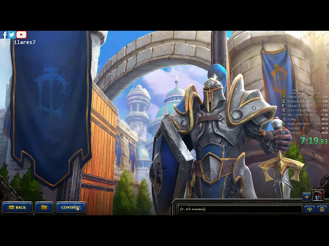 Warcraft 3 Reforged Speedrun - Human Campaign - 41m56s (World Record)